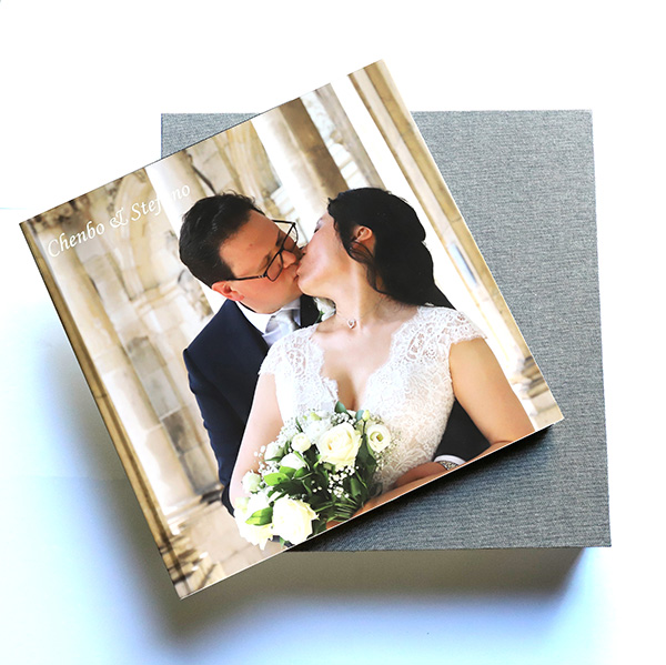 Livre de mariage 30 x 30 cm avec coffret